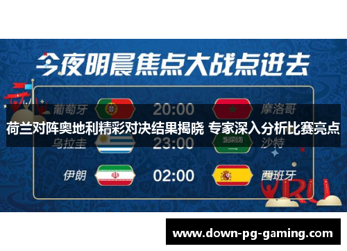 荷兰对阵奥地利精彩对决结果揭晓 专家深入分析比赛亮点 荷兰对阵奥地利精彩对决结果揭晓 专家深入分析比赛亮点